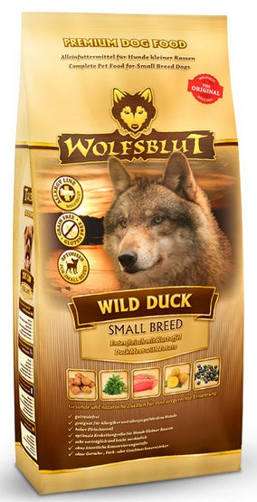 Wolfsblut Dog Wild Duck Small - kaczka i bataty 2kg