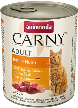 Animonda Carny Adult Wołowina + Kurczak puszka 800g