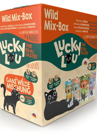 Lucky Lou Lifestage Adult Wild Mix-Box saszetki 6x125g