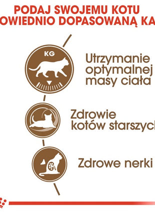 Royal Canin Ageing +12 Sterilised karma sucha dla kotów dojrzałych, sterylizowanych 2kg