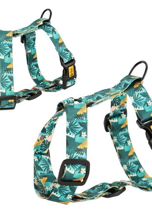 Dingo Szelki dwupaskowe Guard City - Monstera rozmiar L