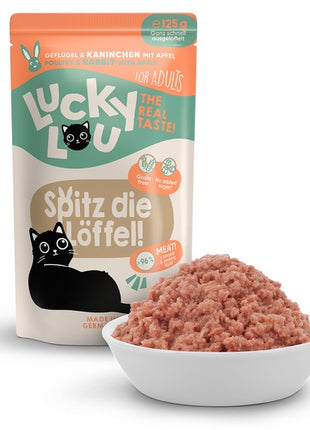 Lucky Lou Lifestage Adult Drób i królik saszetka 125g