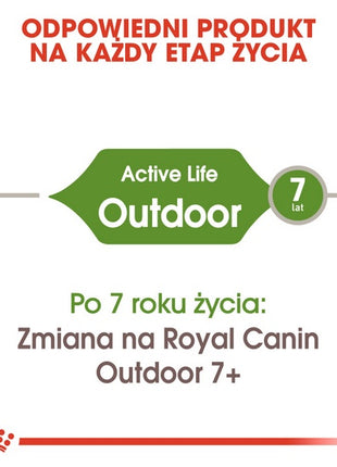Royal Canin Outdoor karma sucha dla kotów dorosłych, wychodzących na zewnątrz 4kg